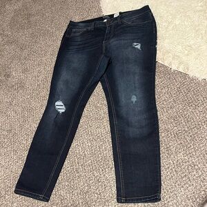 Time and Tru Dark Blue Skinny Jeans